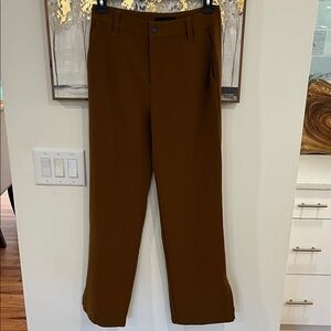 Sanctuary Women's Caramel Brown Wide Leg Trousers, Size 29
